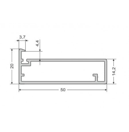 Aliuminio profilis Z17