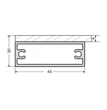 Aliuminio profilis Z18
