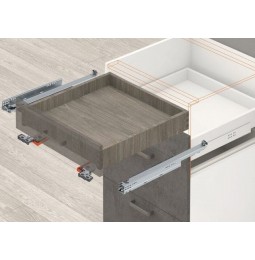 MOVENTO bėgeliai Blumotion su fiksatoriais