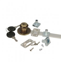 Centrinis stalčių užraktas