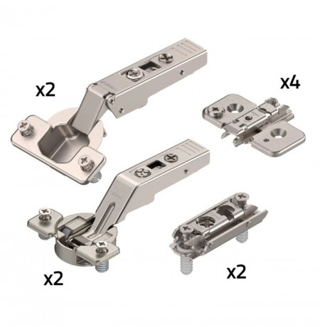 AVENTOS HF Top fasado tvirtinimo lankstai