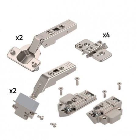 AVENTOS HF Top fasado tvirtinimo lankstai