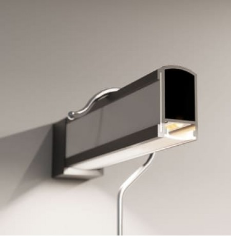 Kartelė su vieta LED juostai Lumina