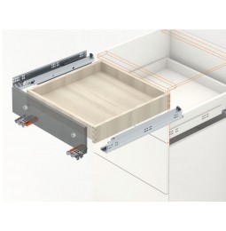 Tandem bėgeliai, pilno ištraukimo TIP-ON