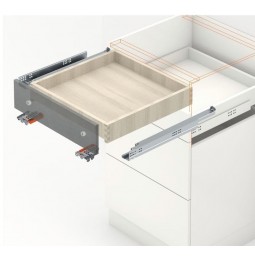 Tandem bėgeliai, pilno ištraukimo BLUMOTION