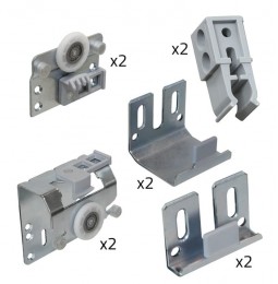 Komplektas SUPERIOR, 2 prasilenkiančioms durims