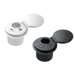 Daugiafunkcinis lizdų ir pakrovimo blokas