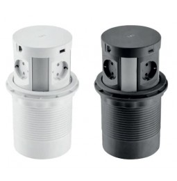 Daugiafunkcinis lizdų ir pakrovimo blokas